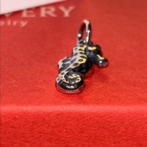 Retired 3D James Avery Silver Seahorse Charm